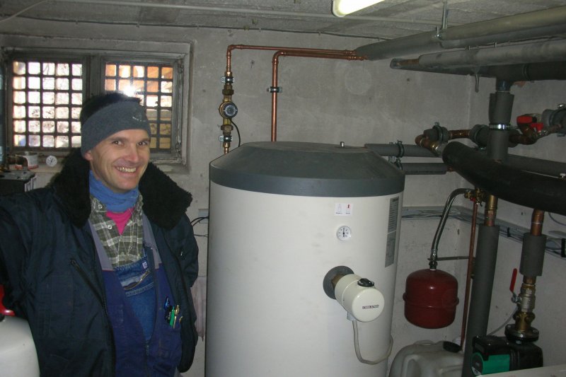 Installation einer Sole-/Wasser-Wärmepumpe in Villingen